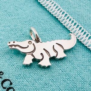 Tiffany Alligator Charm/ Pendant